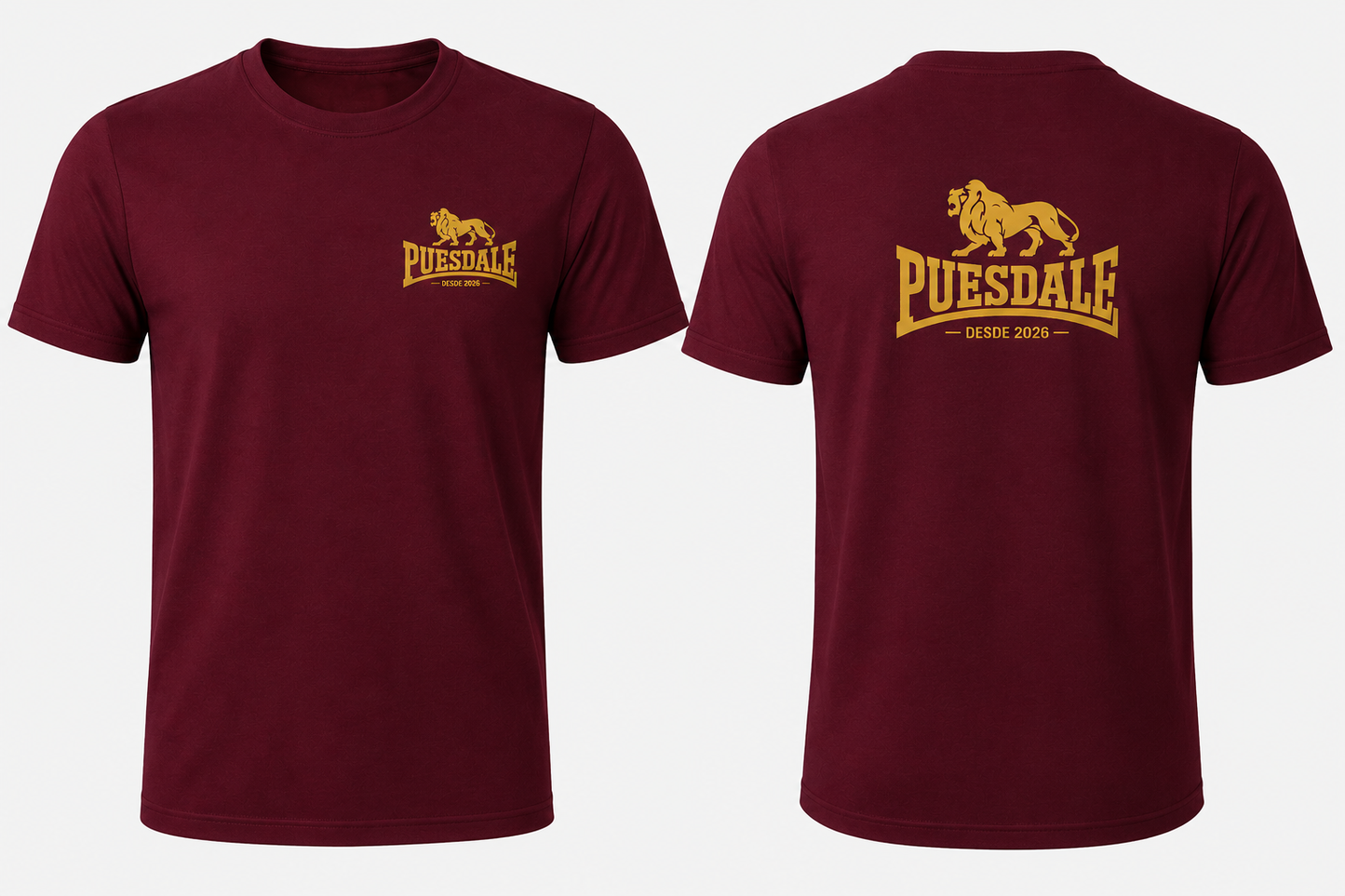 🦁 CAMISETA PUESDALE – PADRE E HIJO P001