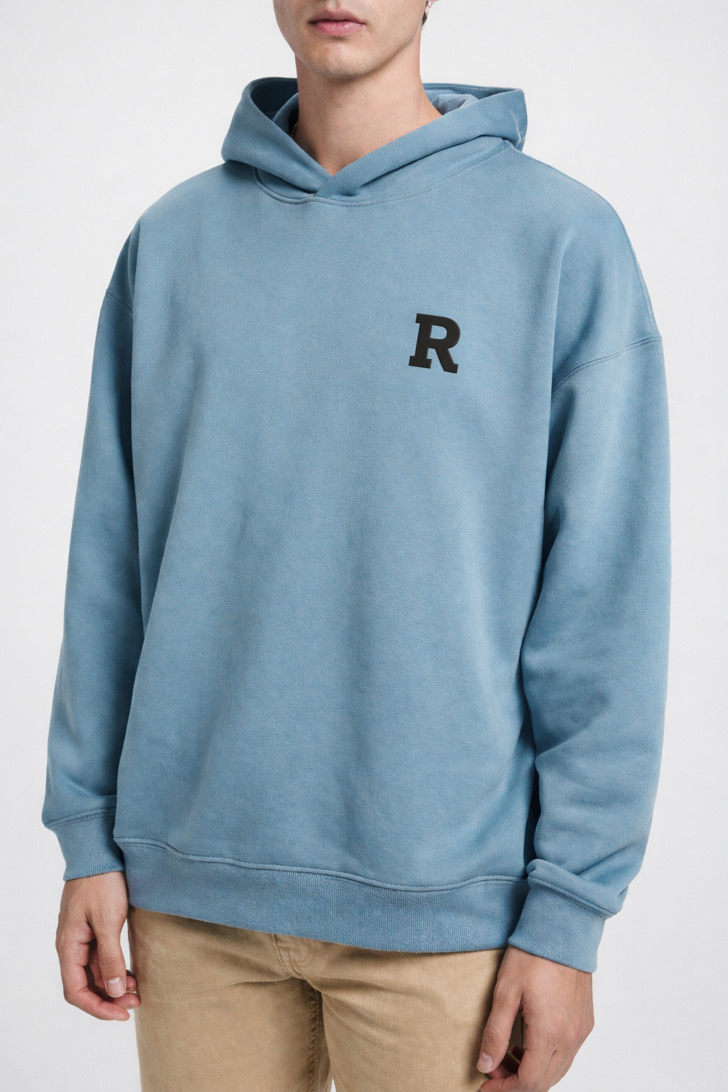 🔥 Sudadera Oversize Unisex con Inicial 3D Engomada – Essential Drop