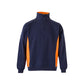 105704 SUDADERA BICOLOR CREMALLERA