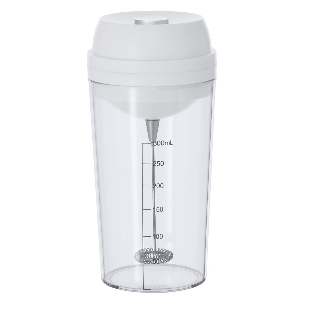 Vaso Mezclador Eléctrico Recargable 300 ml | Shaker Automático para Proteínas, Café y Batidos | 2 Velocidades