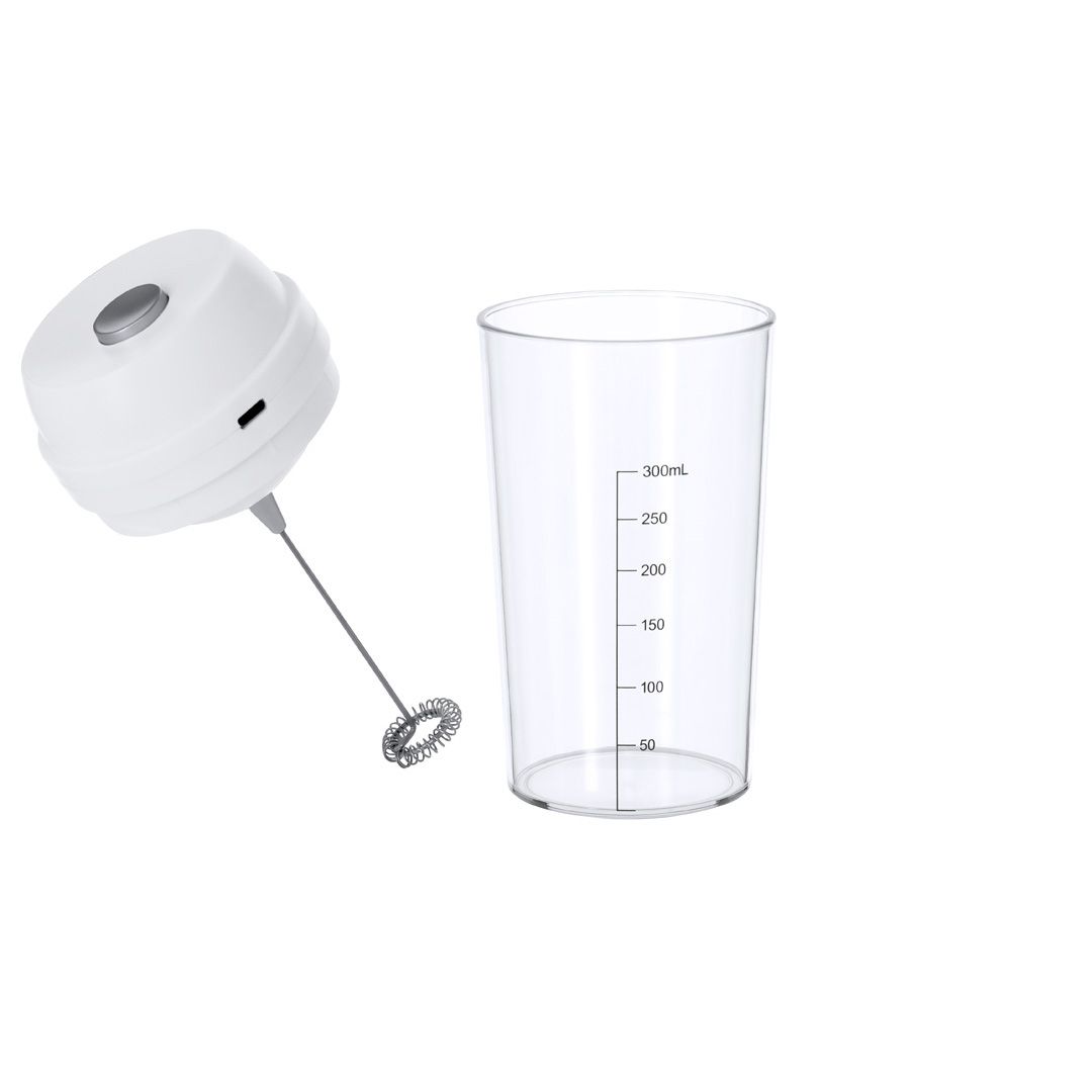 Vaso Mezclador Eléctrico Recargable 300 ml | Shaker Automático para Proteínas, Café y Batidos | 2 Velocidades