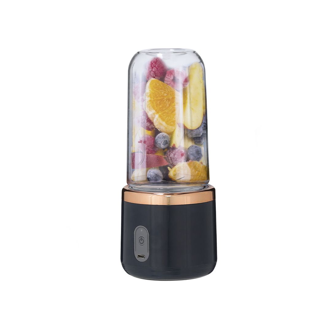 Licuadora Portátil Recargable USB 6 Cuchillas + 2 Vasos de 400ml | Batidora para Smoothies, Batidos y Zumos | Libre de BPA