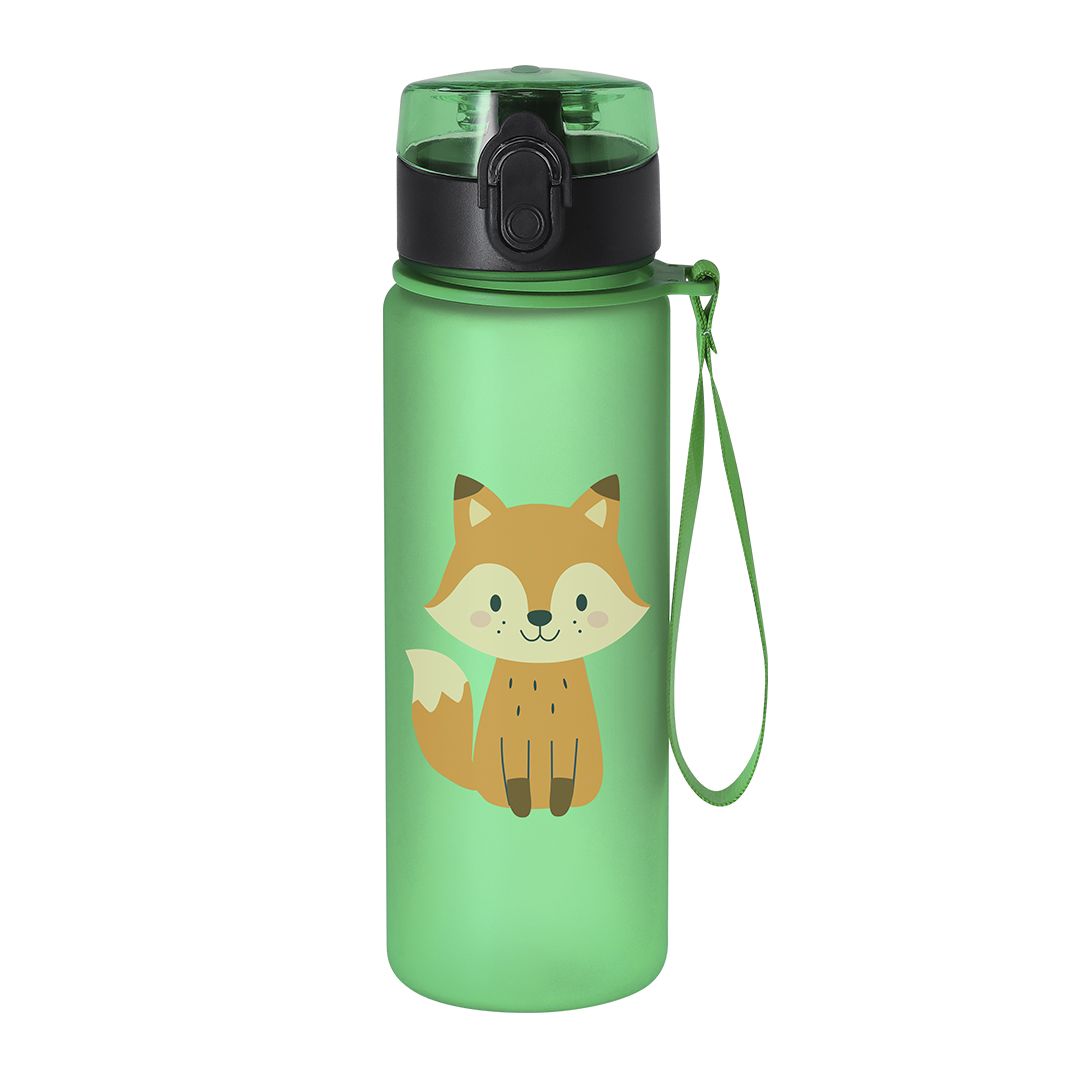 🧒💧 Botella Infantil Antifugas 500ml | Apertura Fácil + Segura 🔒✨