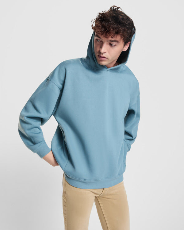 🔥 Sudadera Oversize Unisex con Inicial 3D Engomada – Essential Drop