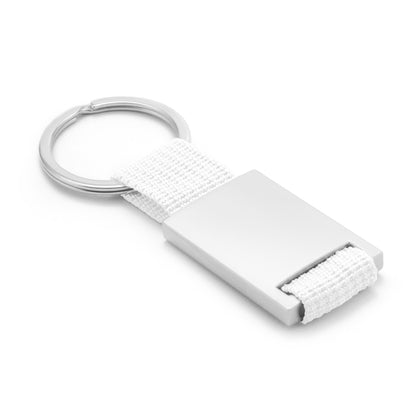 Llavero Met grabado laser