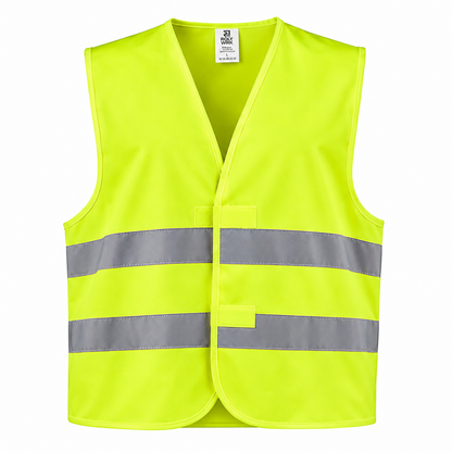 Chaleco Reflectante Moto Alta Visibilidad con Velcro | Pack 1 o 2 Unidades | Talla Única Adulto | Amarillo Fluorescente | Envío Gratis