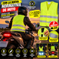 Chaleco Reflectante Moto Alta Visibilidad con Velcro | Pack 1 o 2 Unidades | Talla Única Adulto | Amarillo Fluorescente | Envío Gratis
