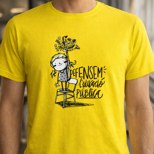 Samarreta — Defensem l’educació Pública!