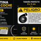 🚗💨 PACK 2 PEGATINAS TURBO – PELIGRO