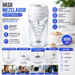 Vaso Mezclador Eléctrico Recargable 300 ml | Shaker Automático para Proteínas, Café y Batidos | 2 Velocidades