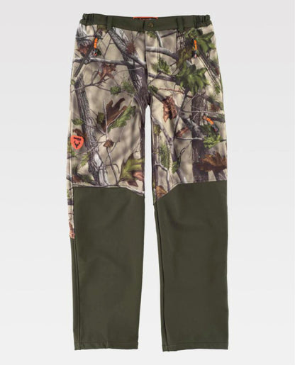 S8365 Pantalón Softshell combinado.